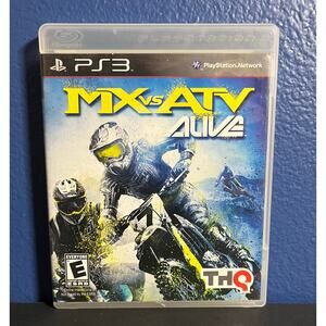 MX vs ATV Alive PS3 Complete with Case & Disc in Good Condition Sony PlayStation
